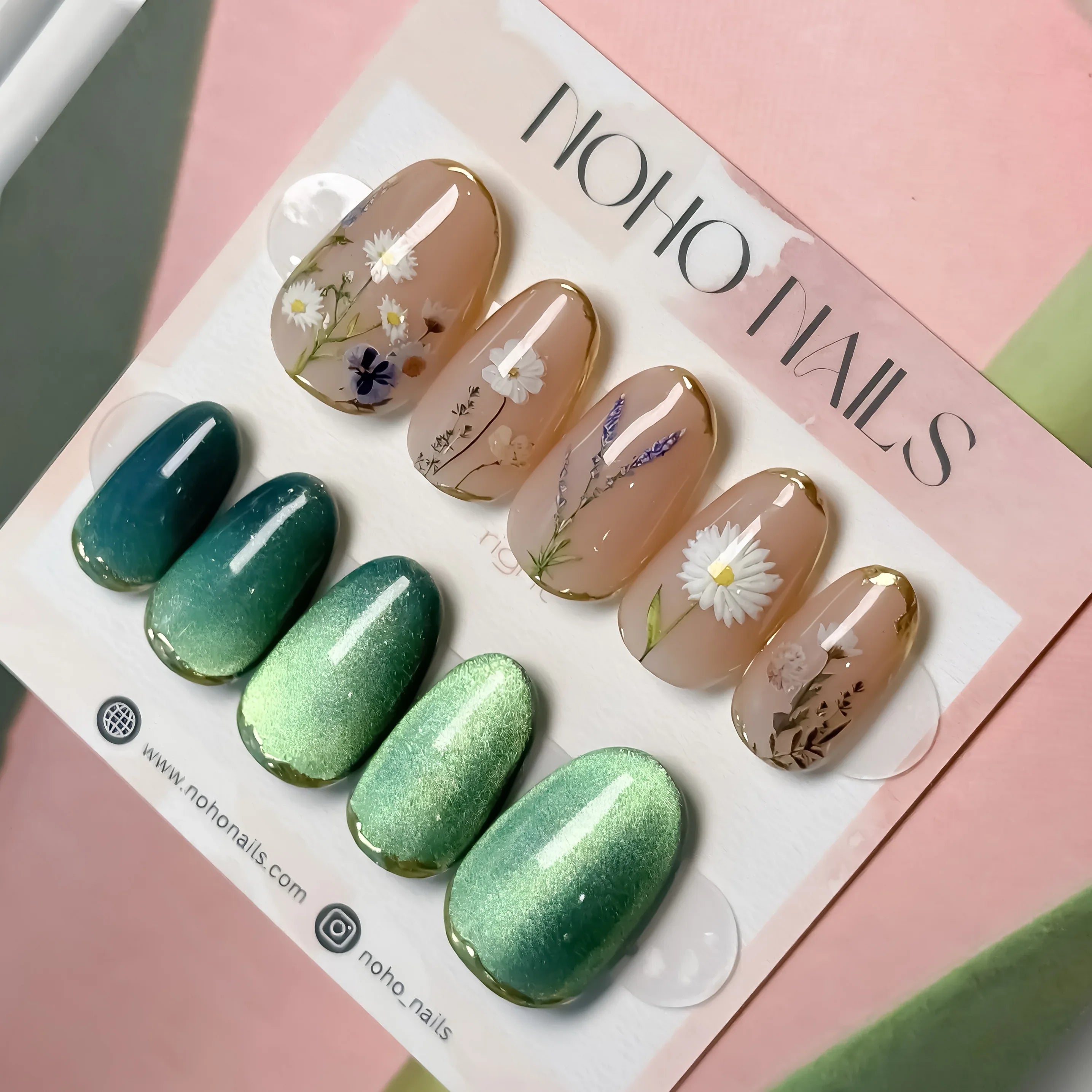 Wildflower Whimsy - Noho Nails