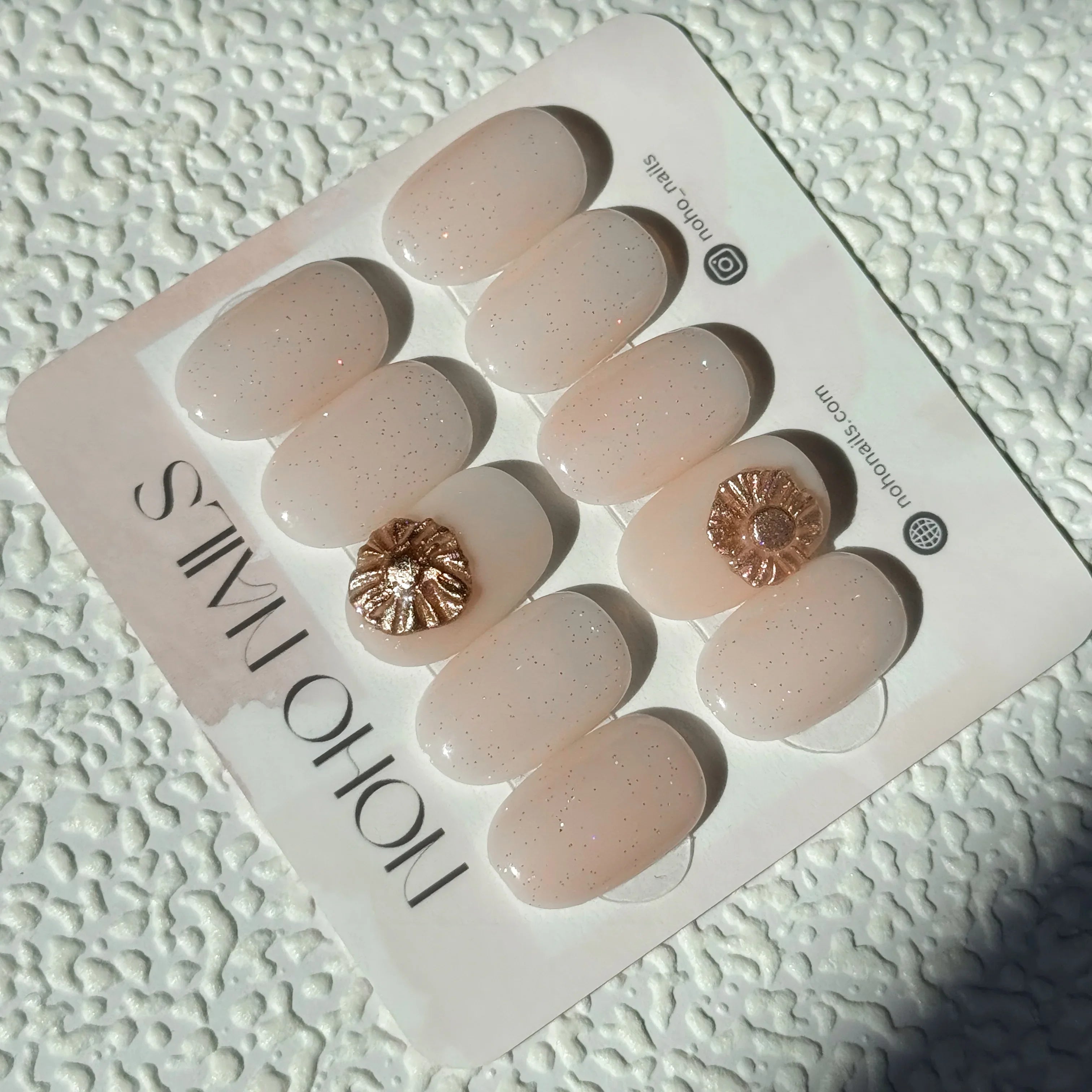 Pink Pansies - Noho Nails