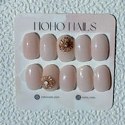 Pink Pansies - Noho Nails