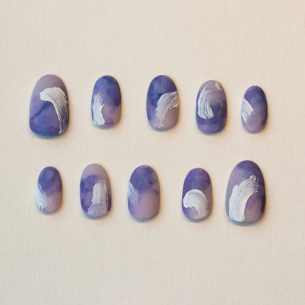 Winter Watercolor - Noho Nails